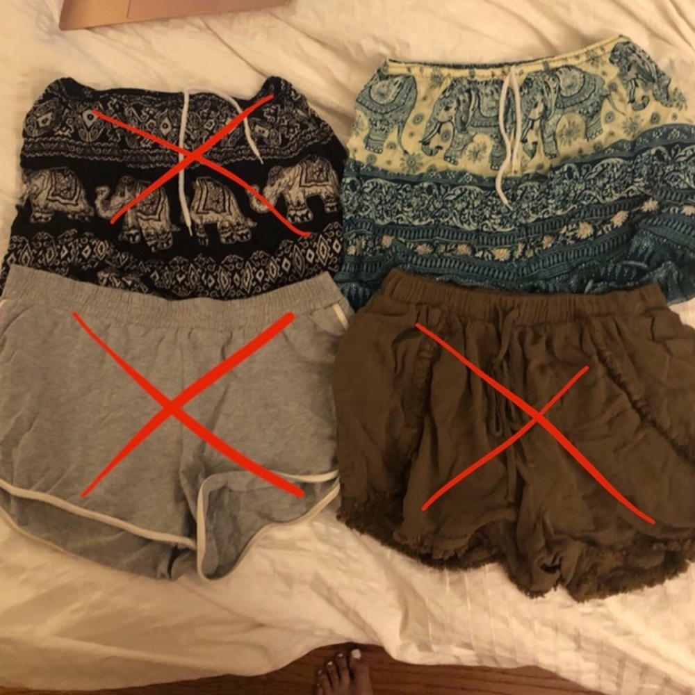 3 shorts bundle